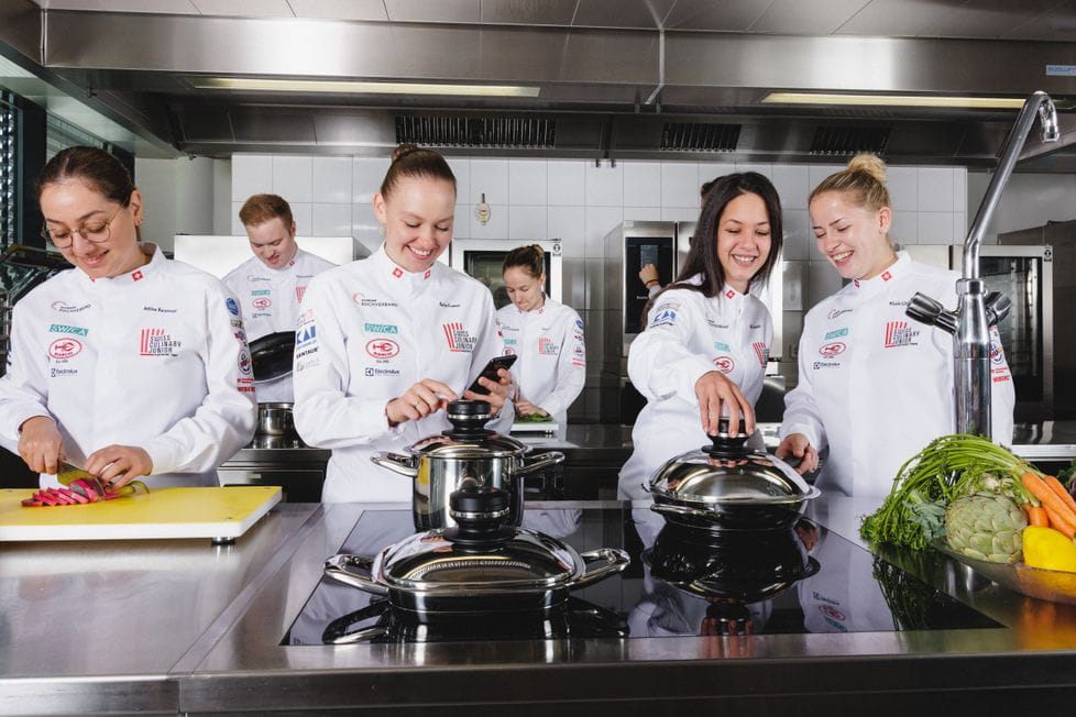 Zwitsers nationaal junior kookteam