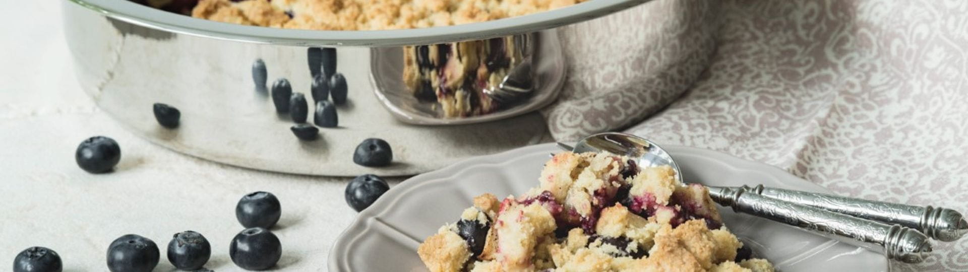 Crumble Pomme Myrtille Amc