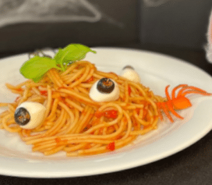 Halloween Spaghetti Rezept