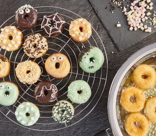 Halloween Mini Donuts